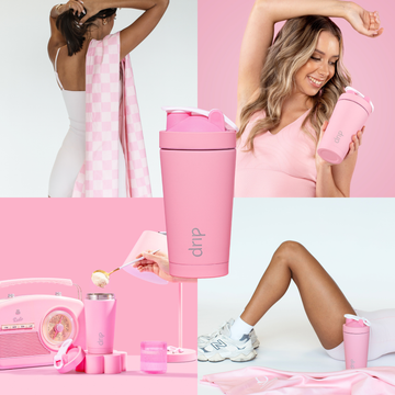 Bubblegum Pink Bundle | Protein Shaker & Premium Gym Towel
