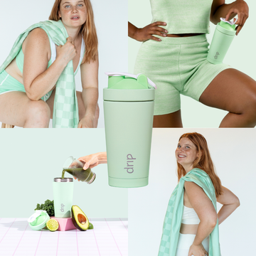 Minted Matcha Bundle | Protein Shaker & Premium Gym Towel